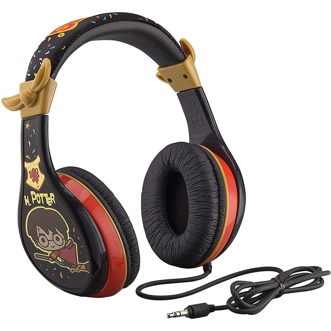 Auriculares Ekids Harry Potter Chibi con Control de Volumen y Confort Ajustable