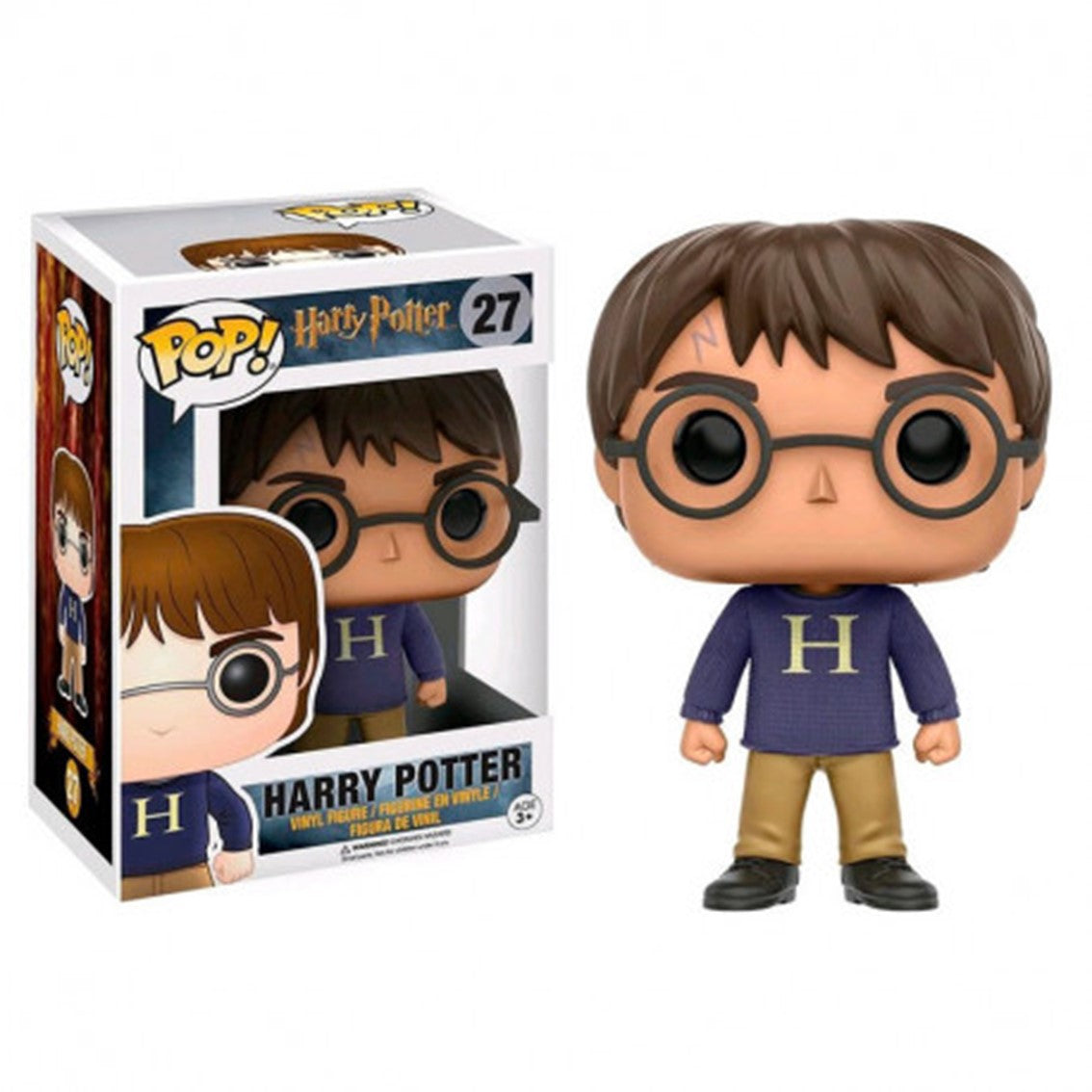 Funko Pop Harry Potter con Jersey Letra H - 9 cm