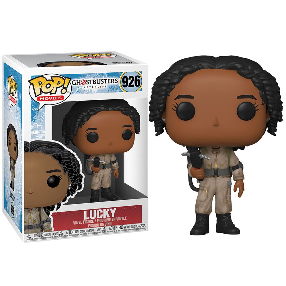 Funko Pop Cine Cazafantasmas: Figura de Lucky 9 cm con Caja Original