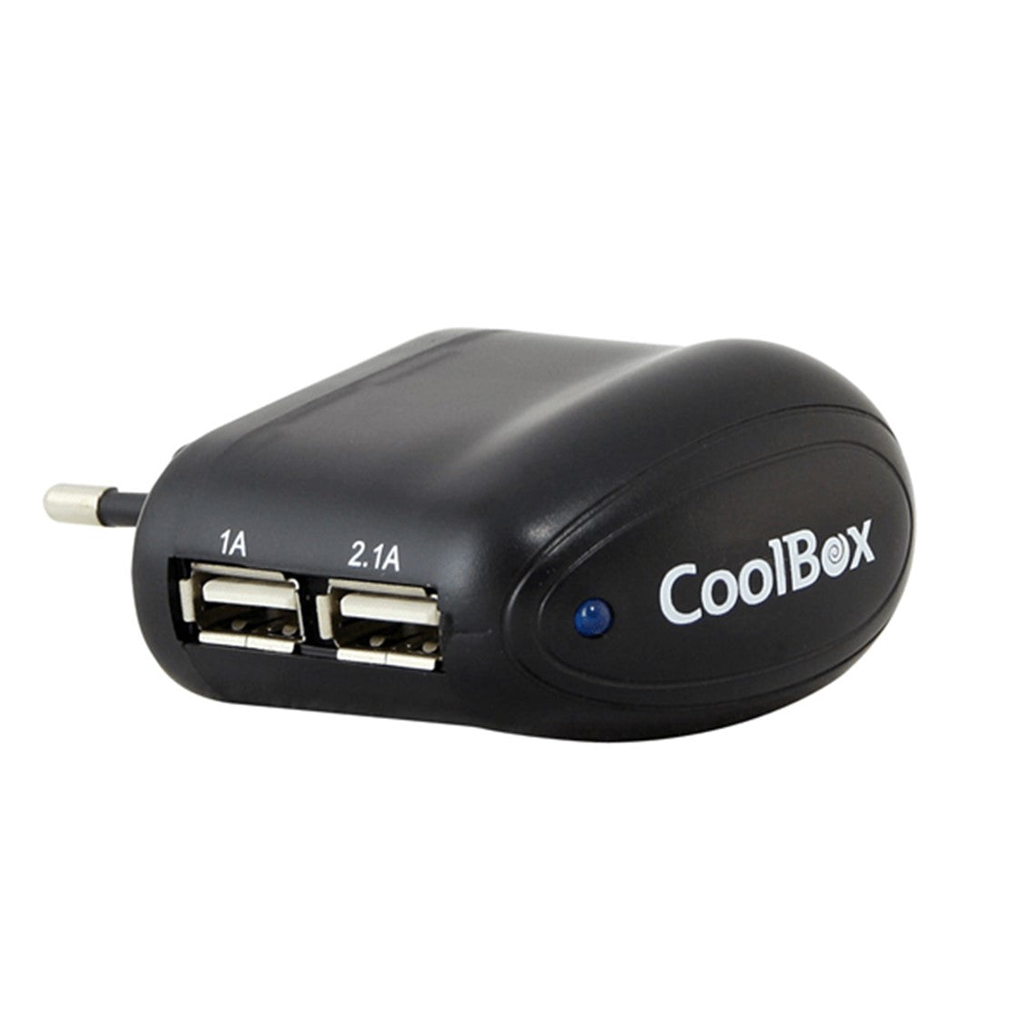 Cargador de Pared Coolbox 5V 2xUSB - Máxima Potencia y Estilo