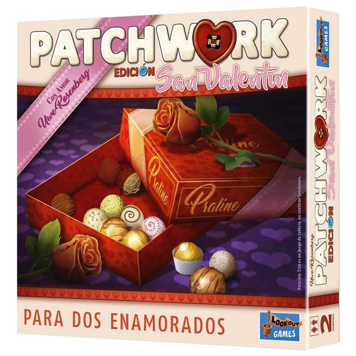 Patchwork San Valentín - Juego de mesa (+8 años) (Español)