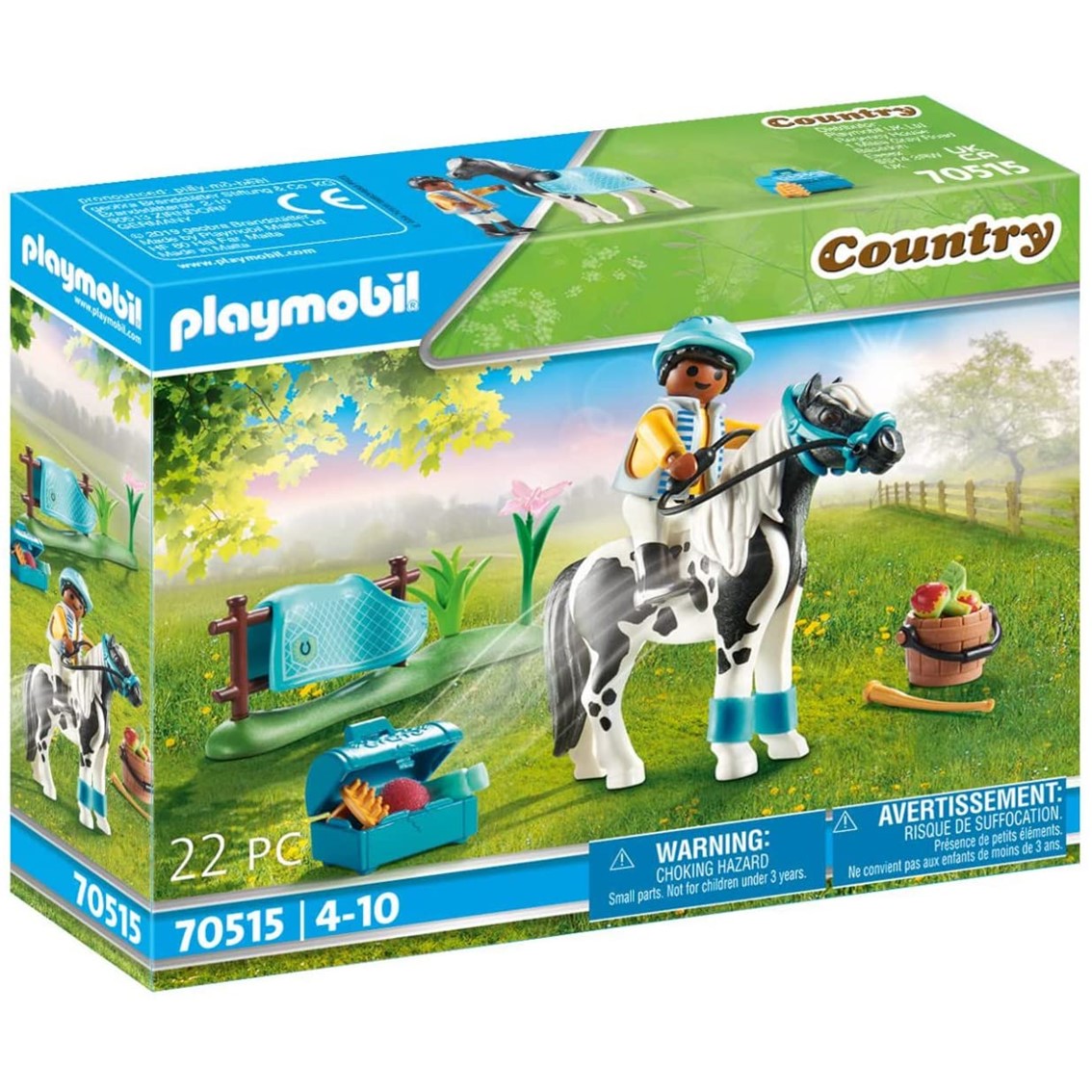 Pony Lewitzer Coleccionable de Playmobil con Accesorios