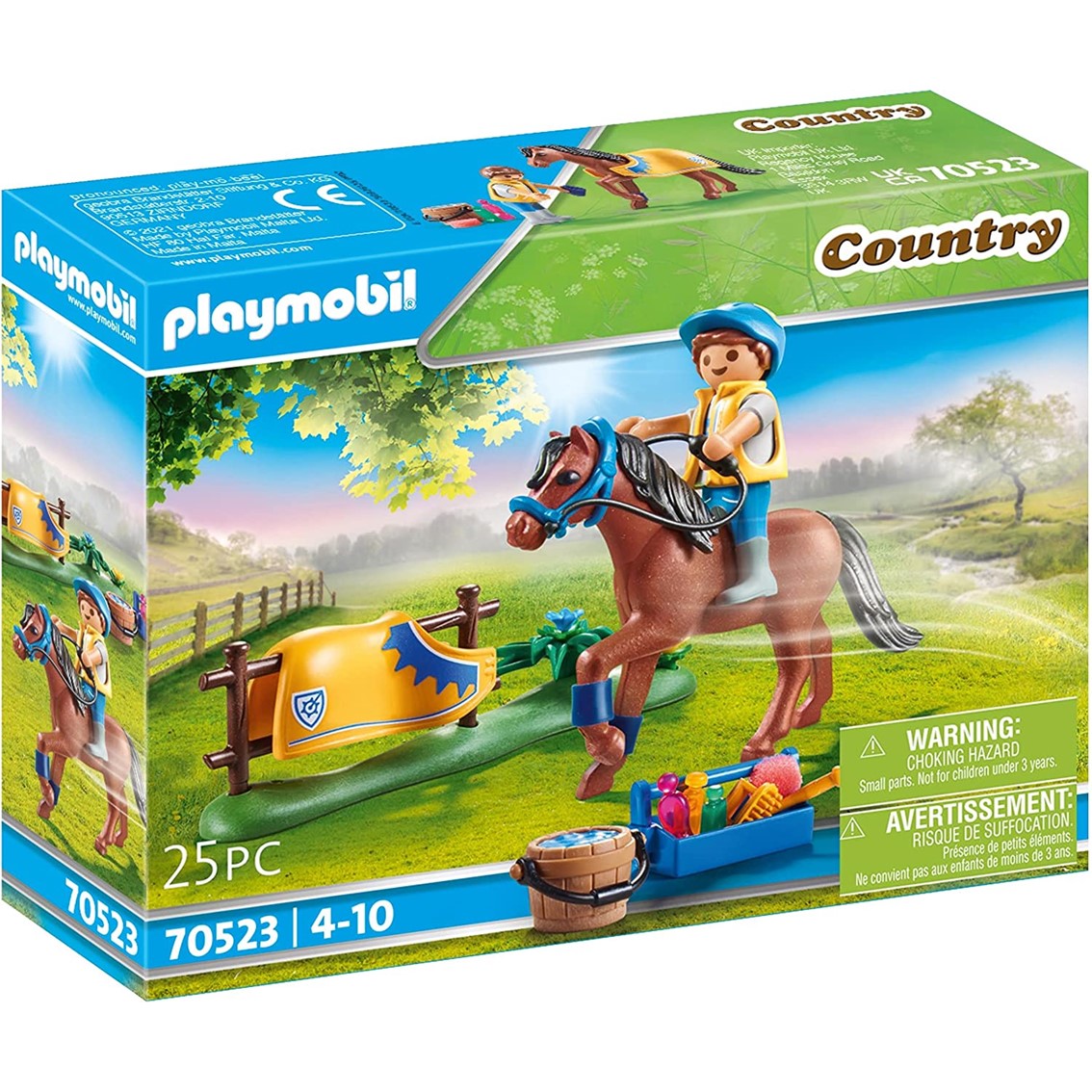 Playmobil Coleccionable Poni Gales: Diversión y Cuidado para Jovenes Amantes de los Caballos
