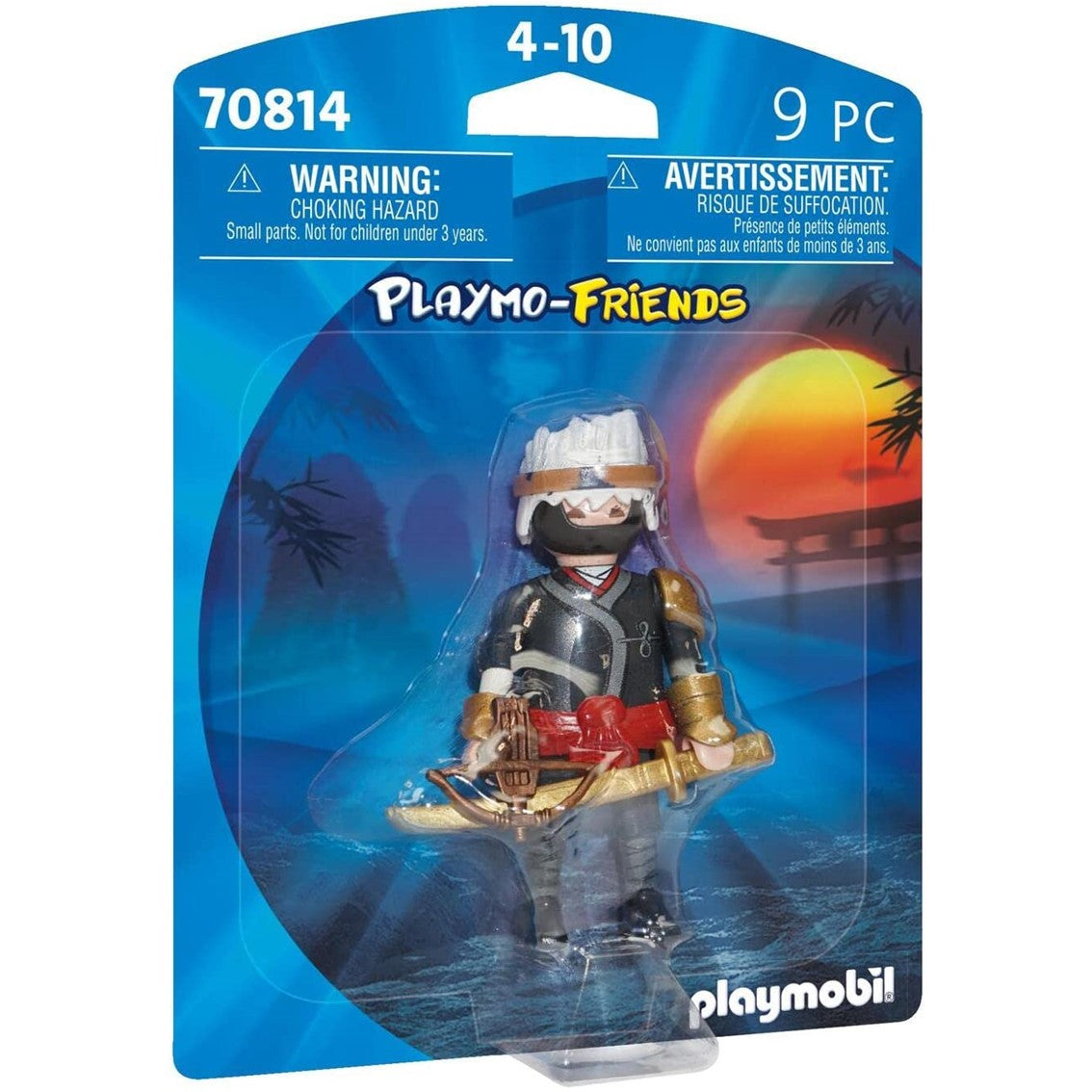 Ninja Maestro de Playmobil con Accesorios de Aventura