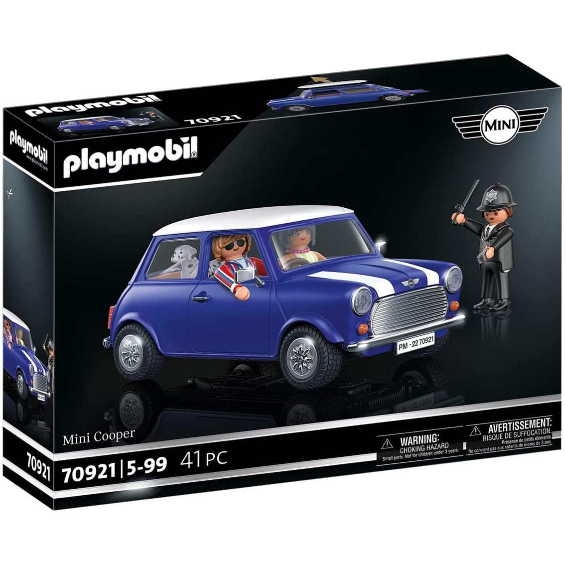 Mini Cooper Clásico de Playmobil - Ícono Británico de los Años 70
