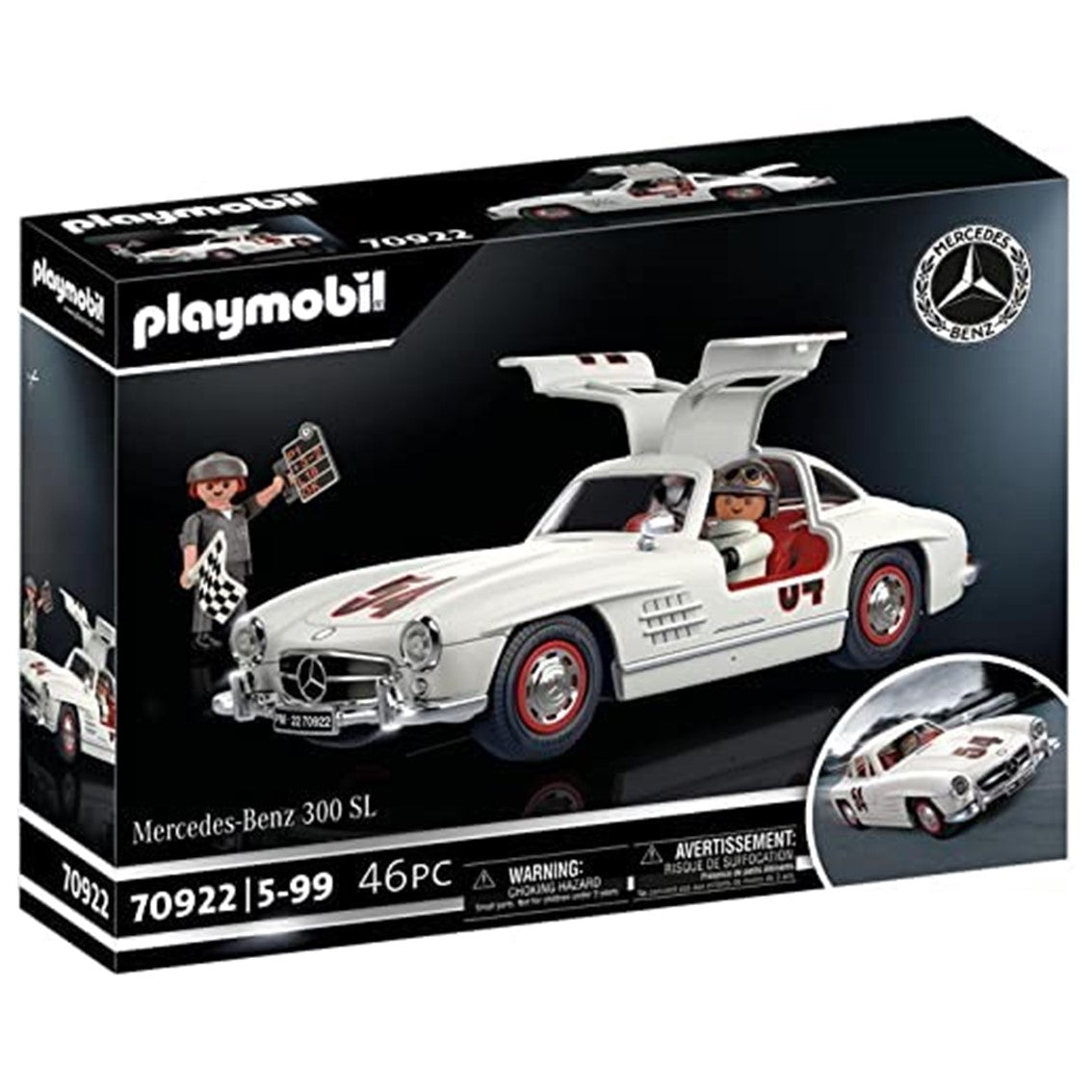 Playmobil Mercedes-Benz 300 SL: Clásico Deportivo de los Años 50