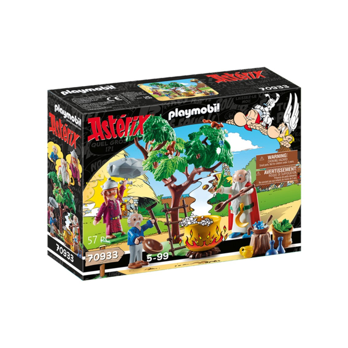 Playmobil Asterix: Panoramix y el Caldero Mágico