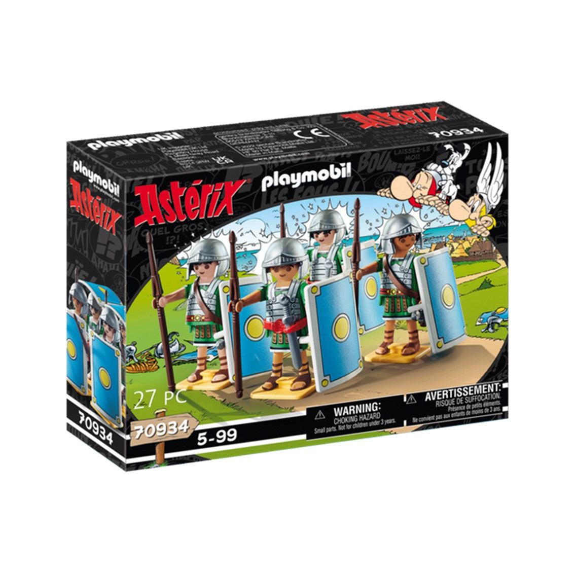 Playmobil Asterix: Set de Batalla Tropa Romana