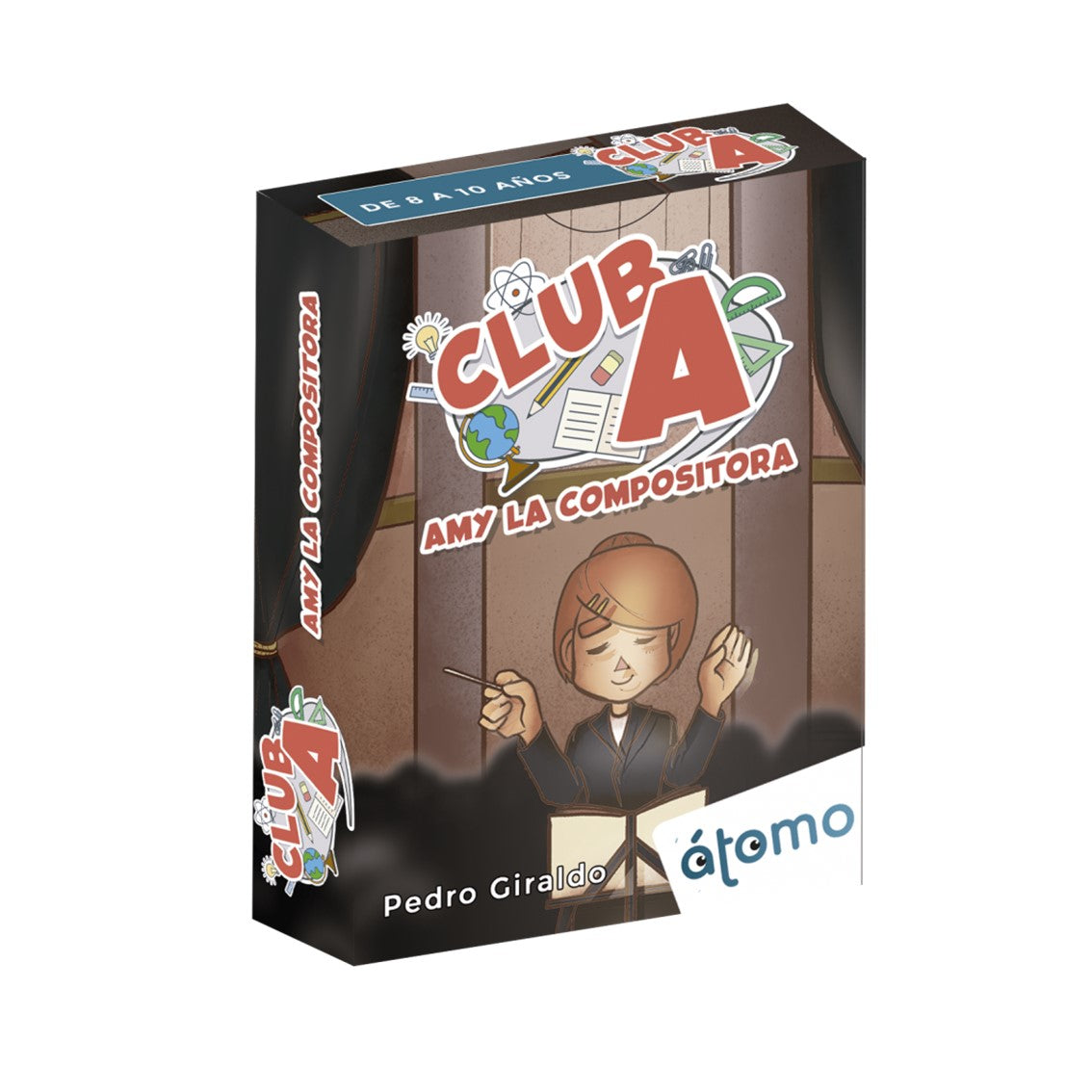 Átomo Games Club A: Amy la Compositora - Juego de mesa (+8 años)