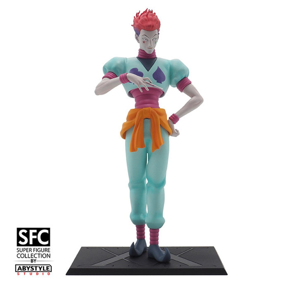 Figura de Hisoka de Hunter x Hunter en PVC, 1:10, 18 cm