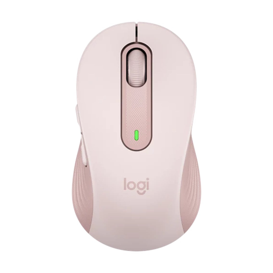 Ratón Inalámbrico Óptico Logitech M650 Mediano Rosa con SmartWheel y SilentTouch