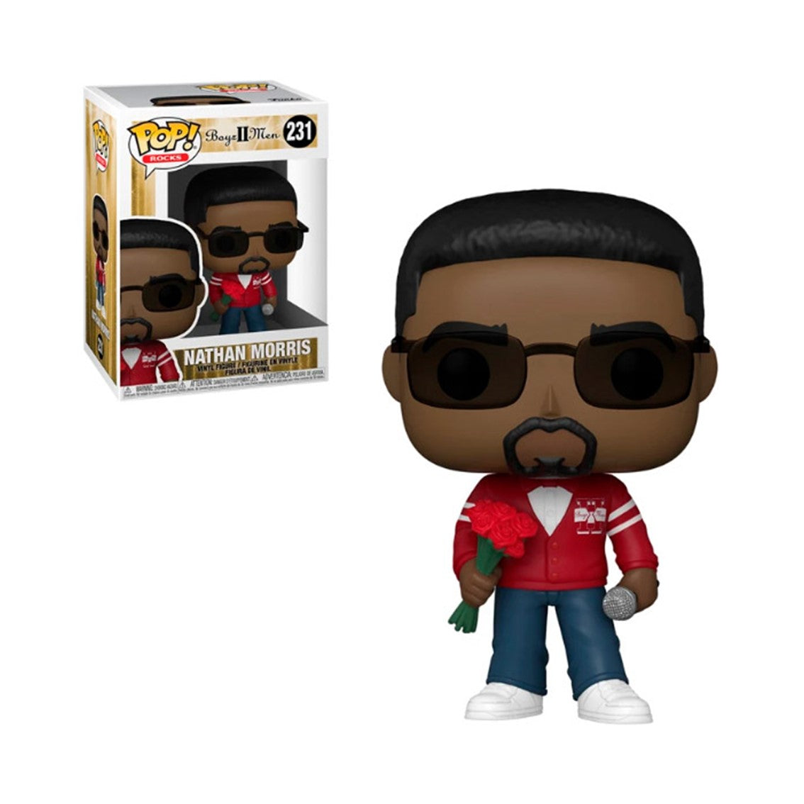 Figurita Funko Pop Nathan Morris - Boyz II Men - 9 cm