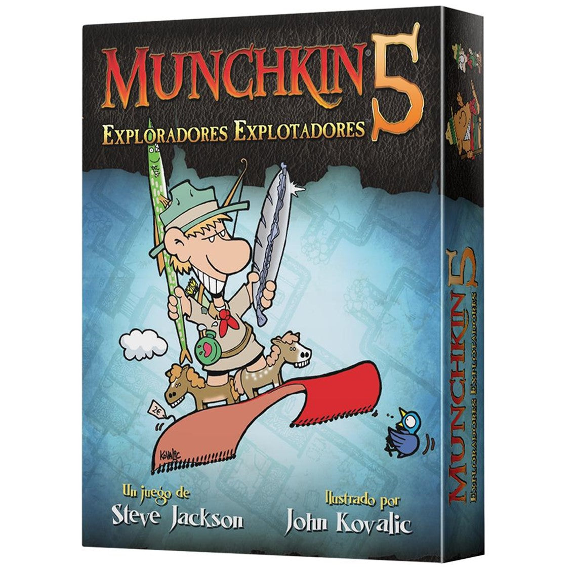 Munchkin 5: Exploradores - Juego de mesa (+10 años) (Español)
