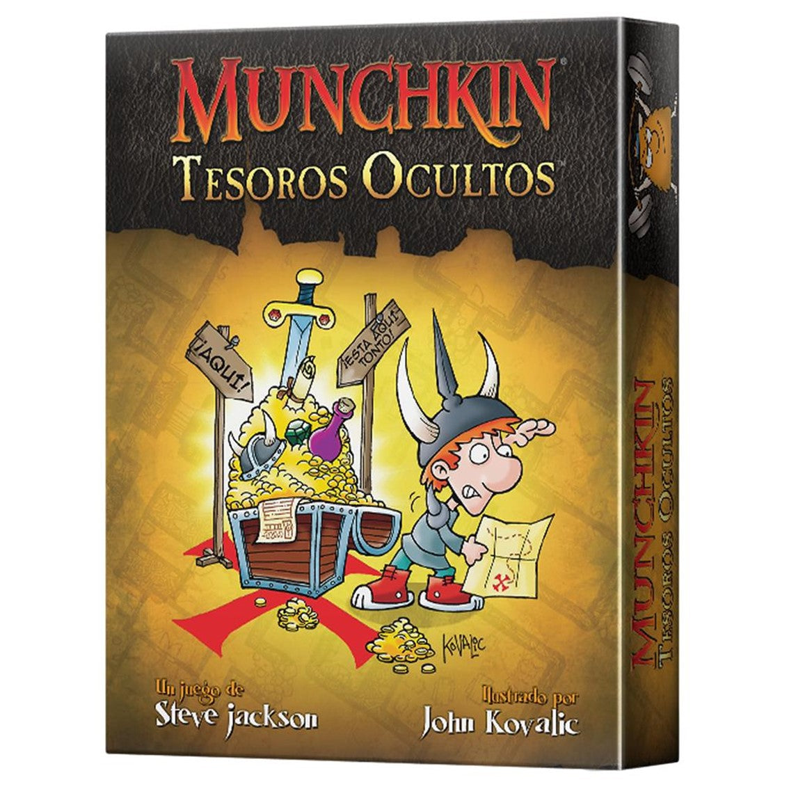 Munchkin Tesoros Ocultos - Juego de mesa (+10 años) (Español)