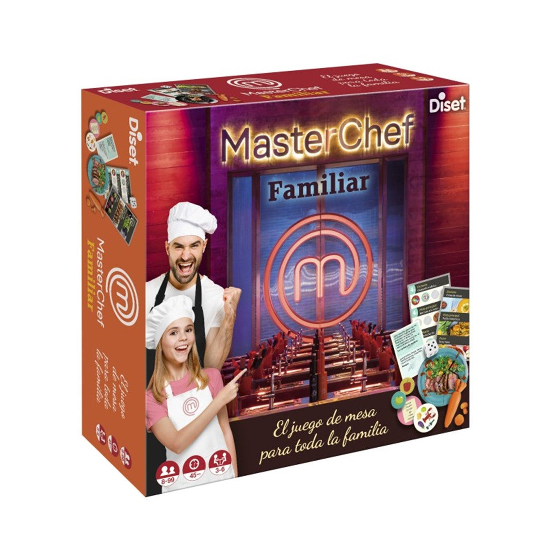 Juego de Mesa MasterChef Familiar: Desafíos Sabrosos para Todos