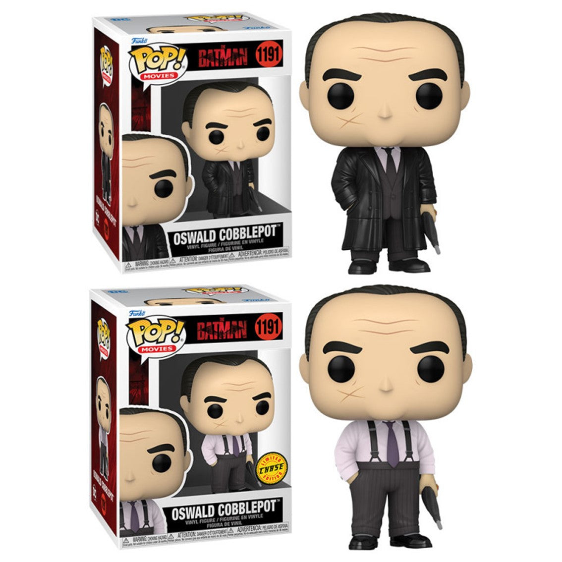 Funko Pop DC The Batman - Oswald Cobblepot con Opción Chase 59280