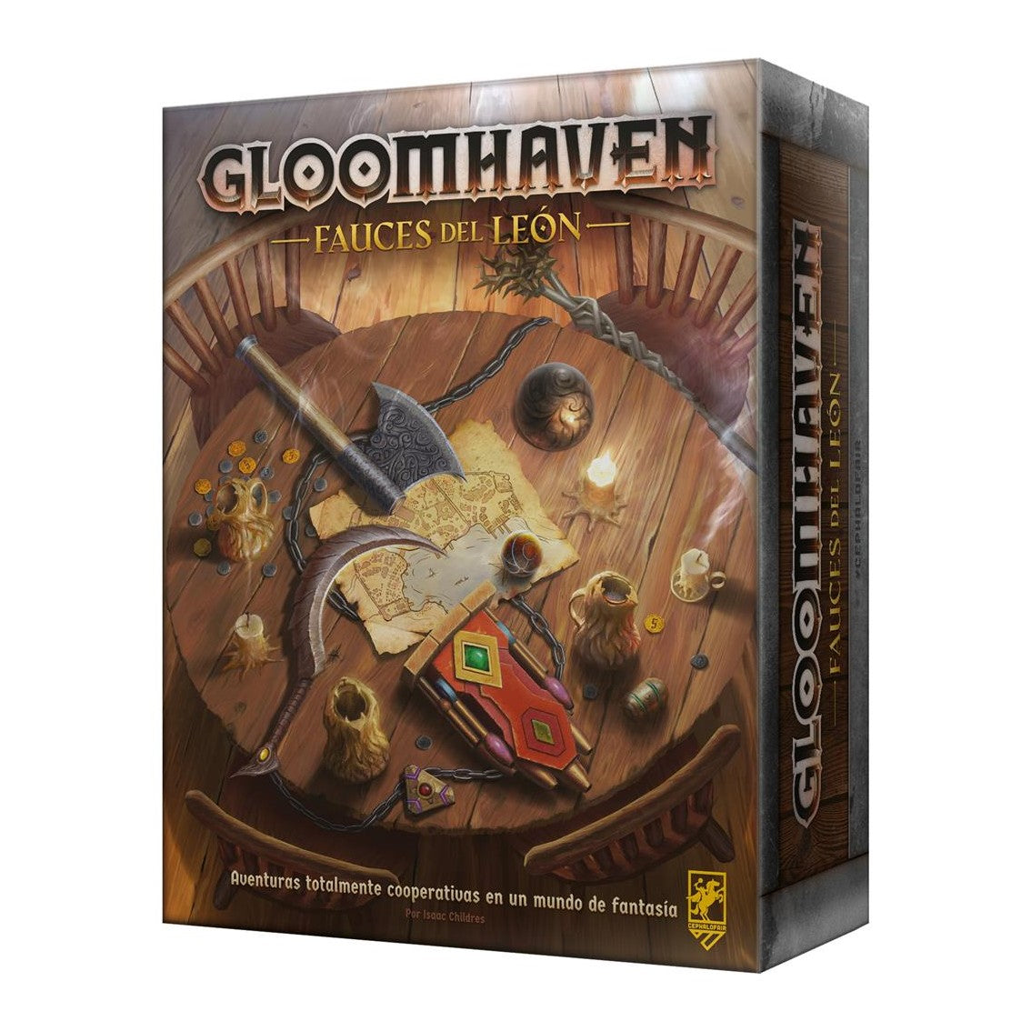 Gloomhaven: Fauces del León - Juego de Mesa Cooperativo de Aventura Táctica