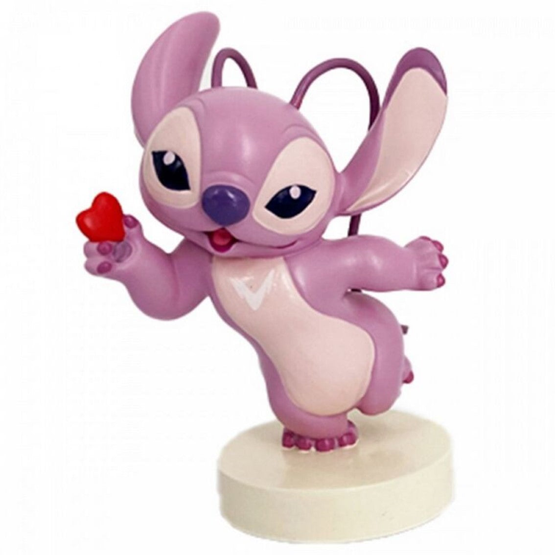 Figura Enesco Disney Lilo & Stitch - Ángel con Corazón Artesanal