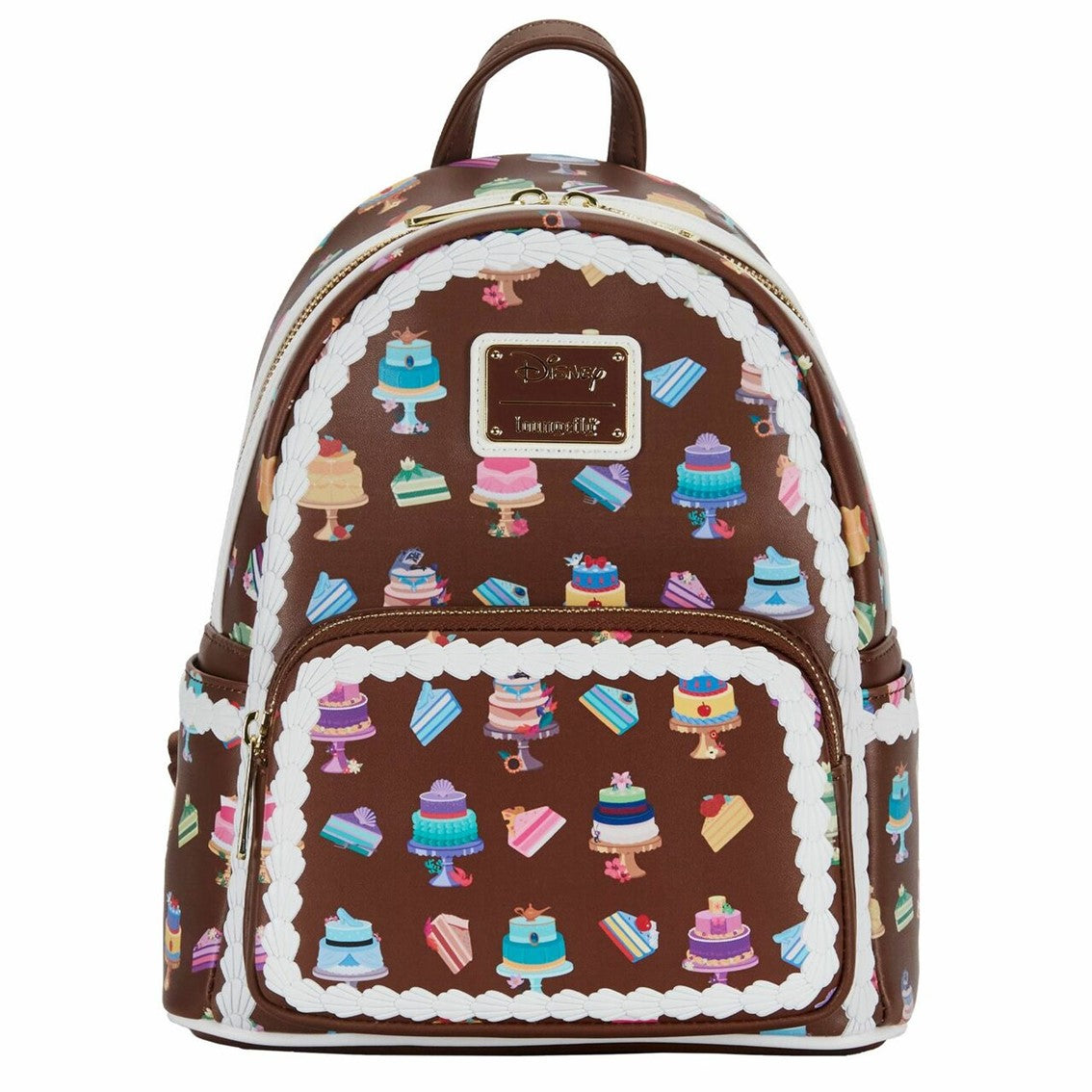 Mini Mochila Loungefly Disney Princesas Pasteles