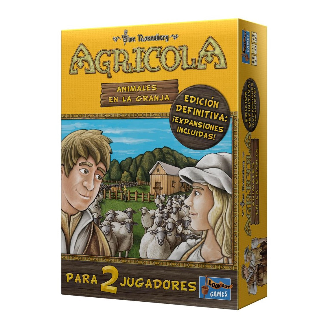 Agricola: Animales en la Granja - Juego de mesa (+10 años) (Español)
