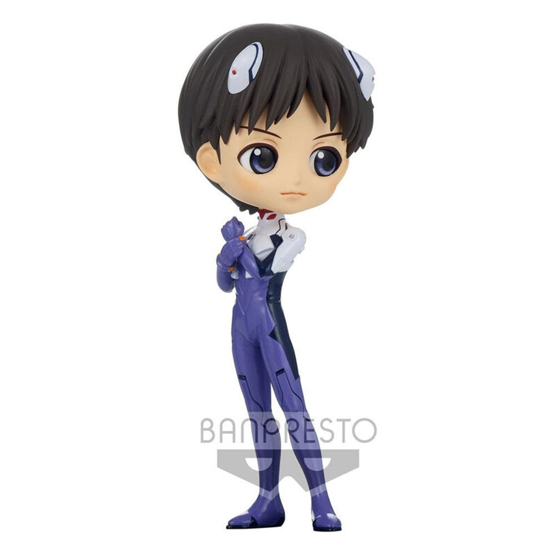 Figura Banpresto Q Posket Shinji Ikari Plug Suit Ver. A 14 cm