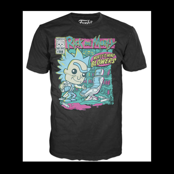 Camiseta Edición Limitada Morty Mind Blowers de Rick & Morty - Talla L