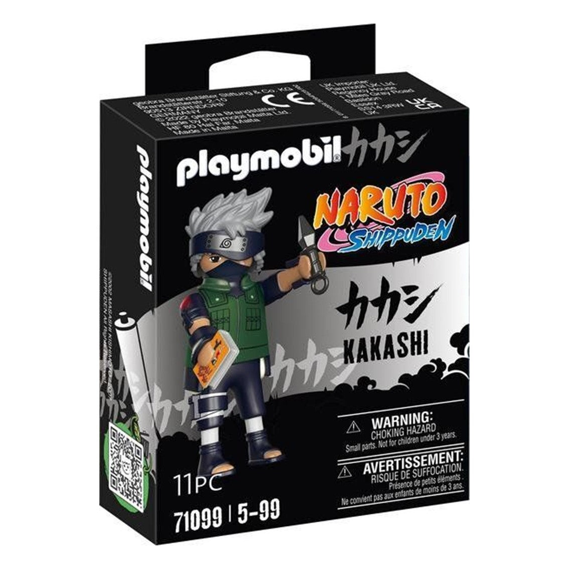 Playmobil Naruto Shippuden: Set de Kakashi Hatake con Accesorios