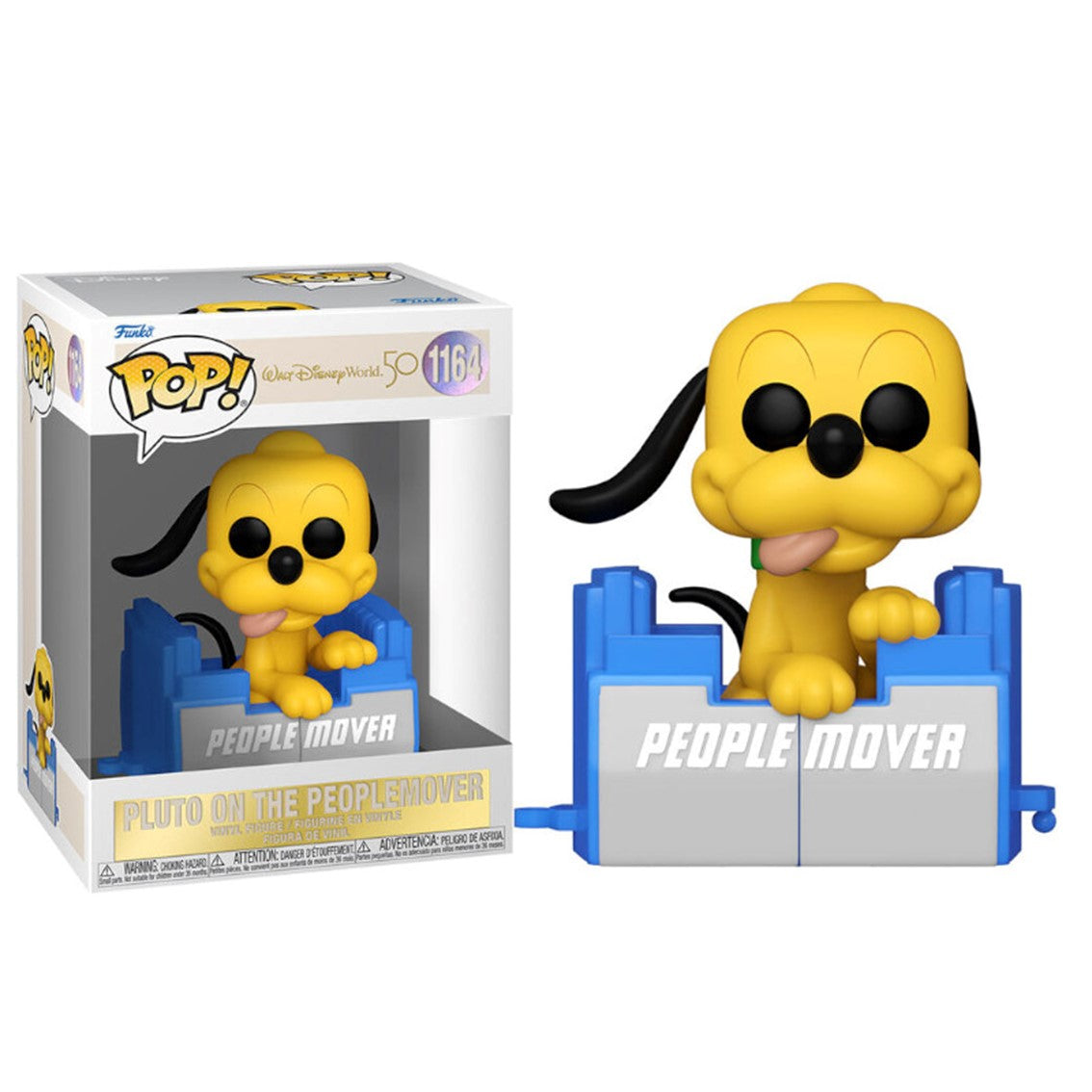 Funko Pop Disney 50º Aniversario - Pluto People Mover 9 cm