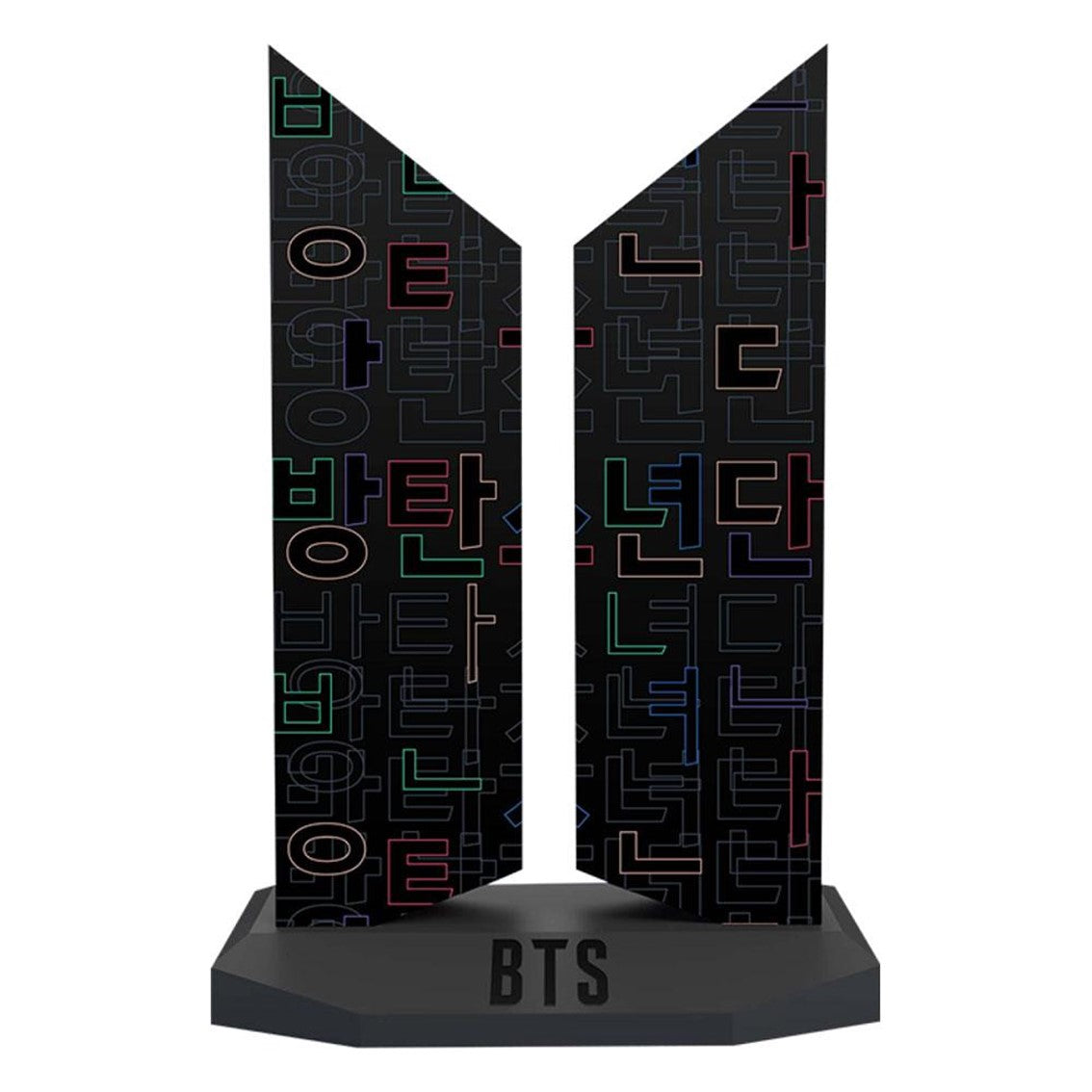 Estatua Premium Sideshow BTS Logo Hangeul Edición 18 cm