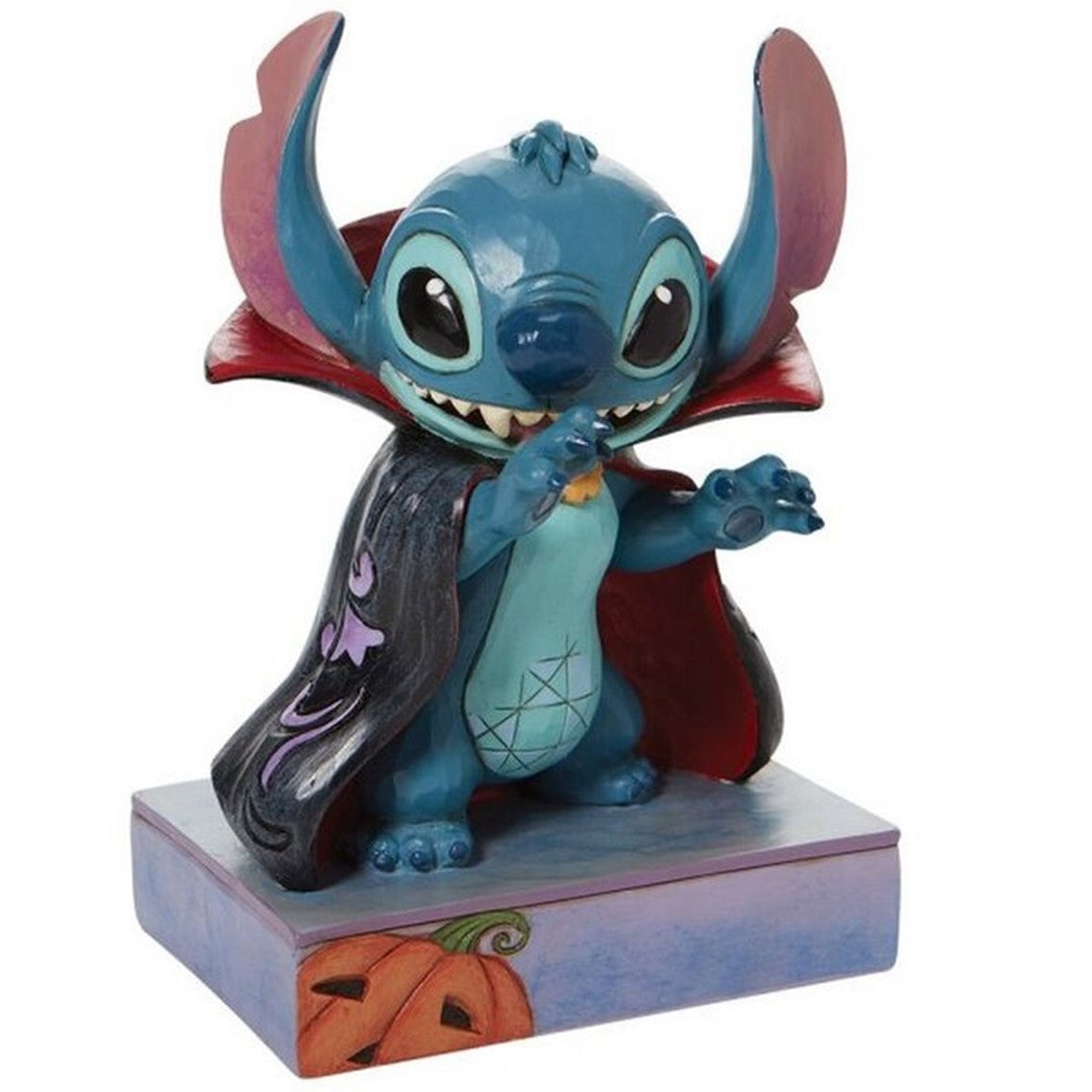Figura Decorativa Enesco Lilo & Stitch - Stitch Halloween Artesanal