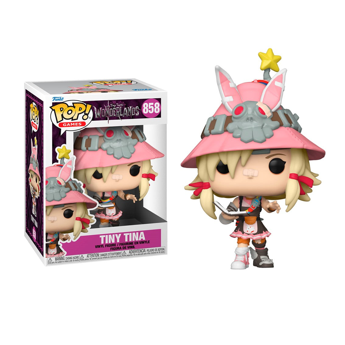 Figura de Vinilo Tiny Tina - Tiny Tina's Wonderlands 9 cm