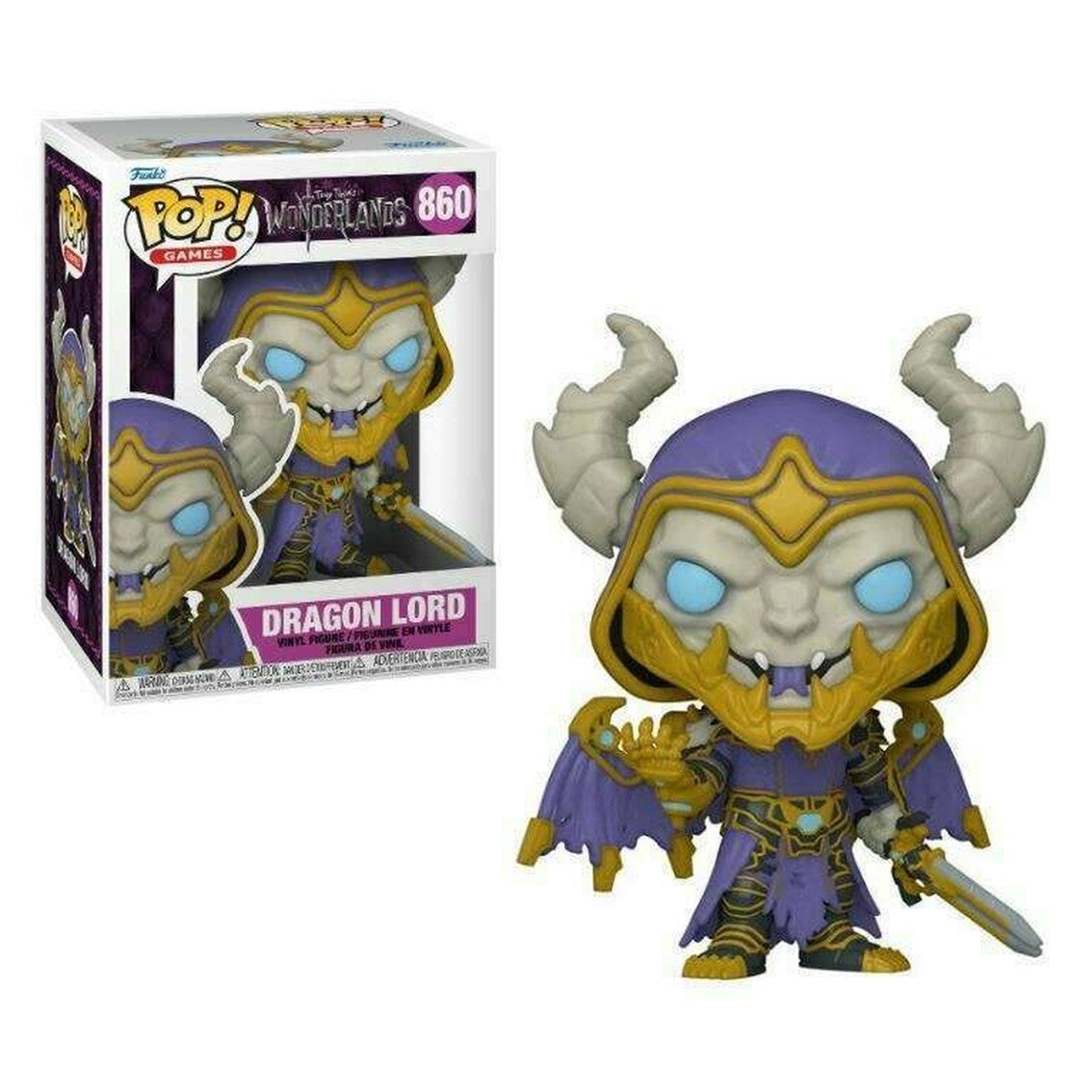 Funko Pop Dragon Lord de Tiny Tina's Wonderlands - Figura de Vinilo 9cm