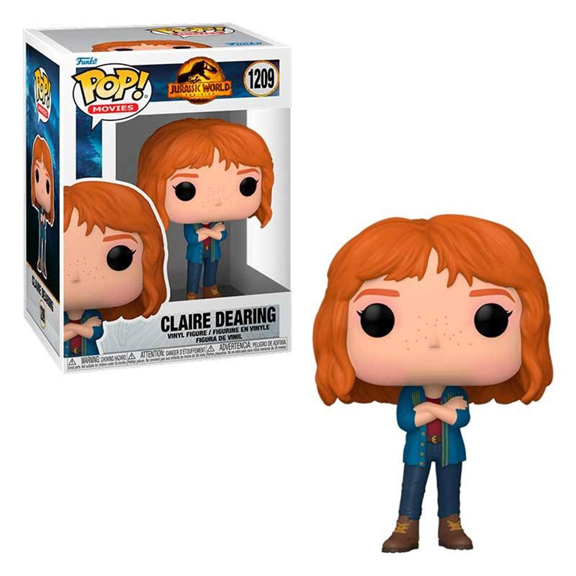Funko Pop Jurassic World Dominion - Claire Dearing (9 cm)