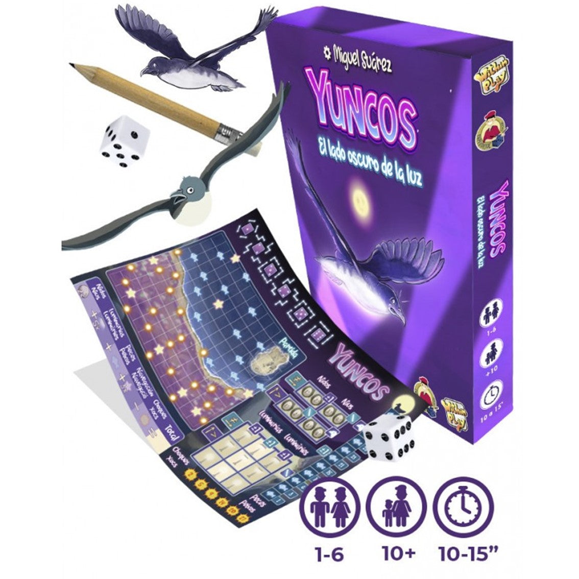 Yuncos: El Lado Oscuro de la Luz - Juego de mesa (+10 años)