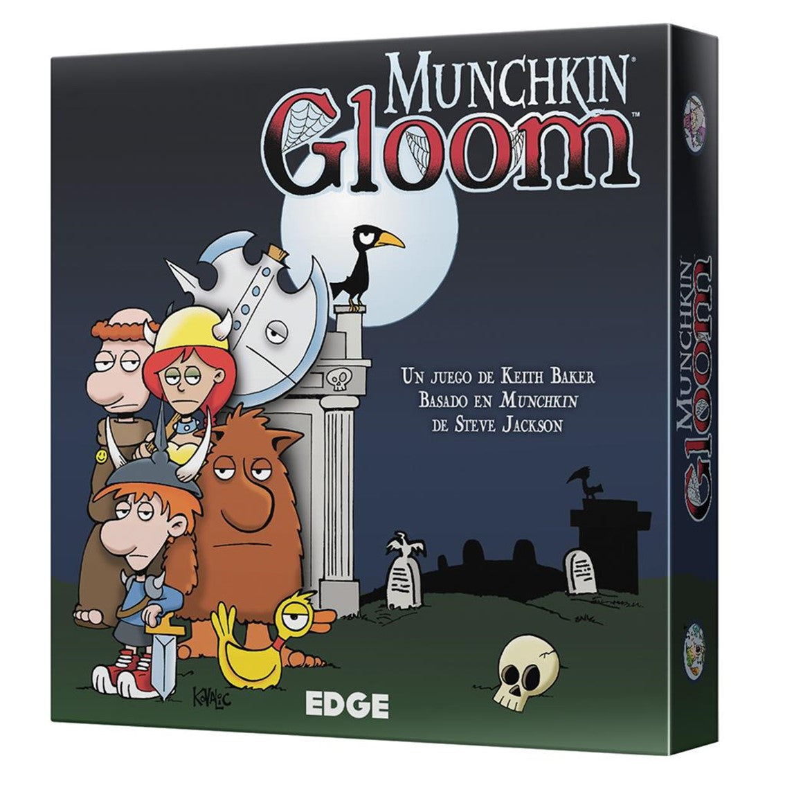 Munchkin Gloom - Juego de mesa (+14 años) (Español)