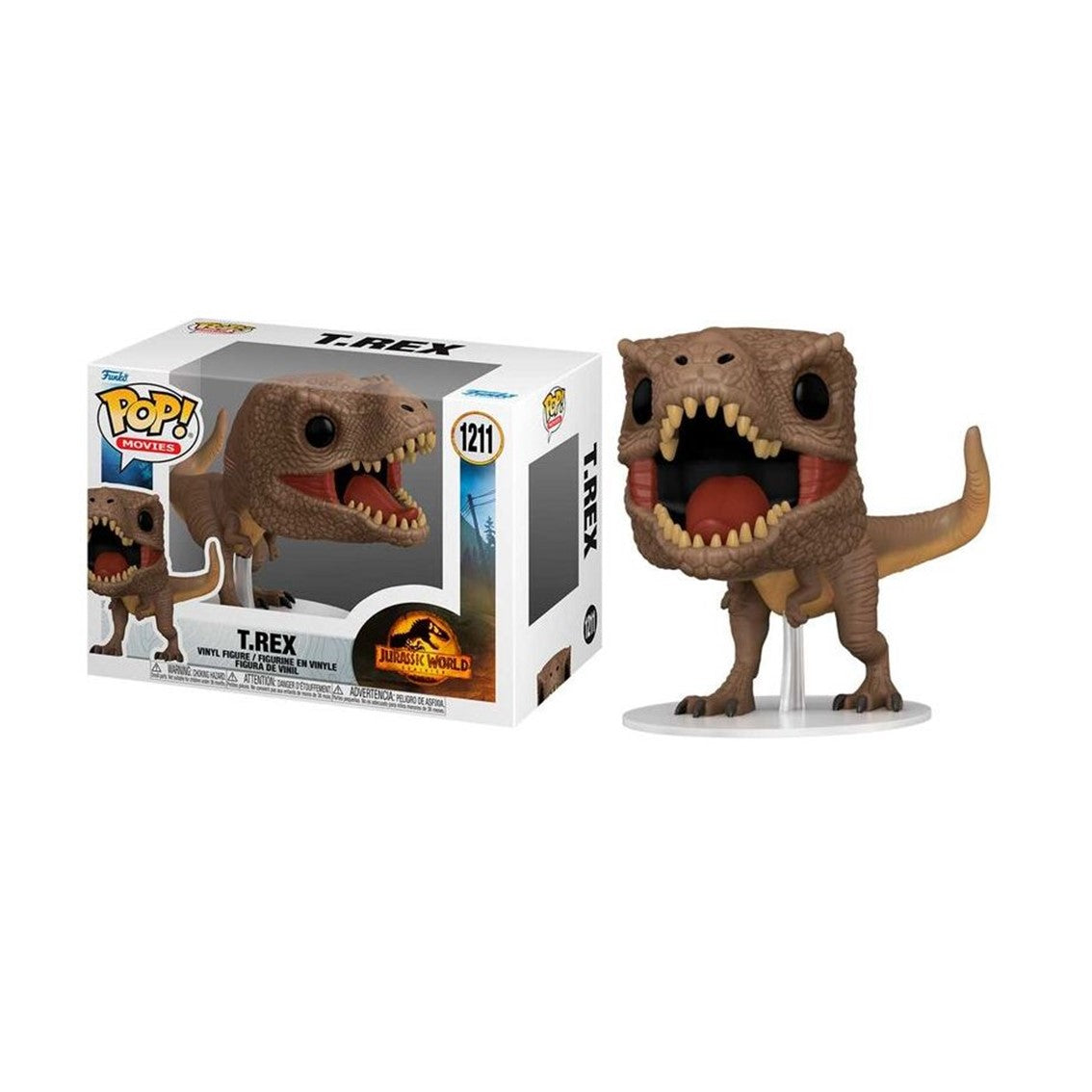 Figura de Vinilo T-Rex Jurassic World 3 - Funko Pop 62222