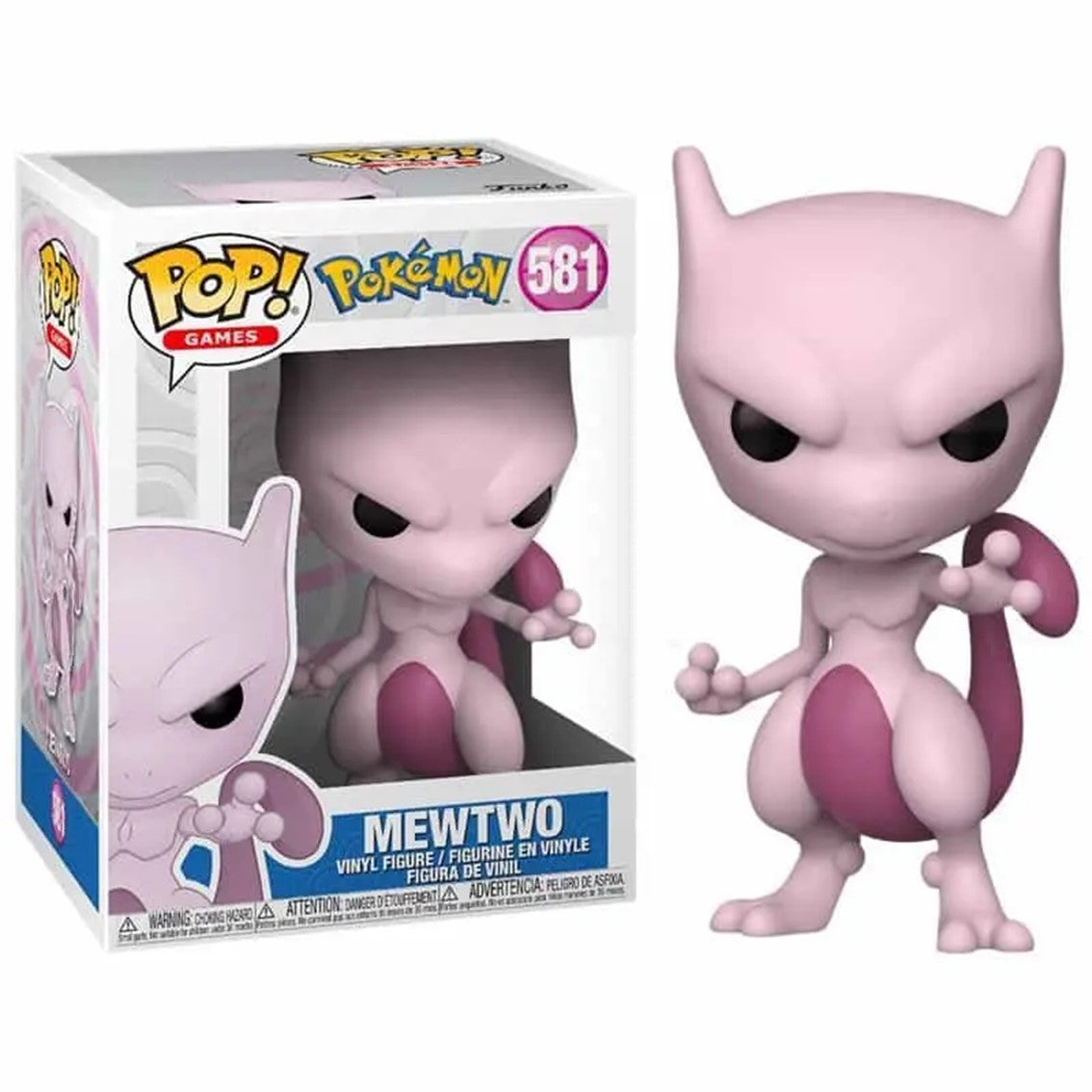 Figura Funko Pop Mewtwo de Pokémon - 9 cm en Vinilo con Caja Original
