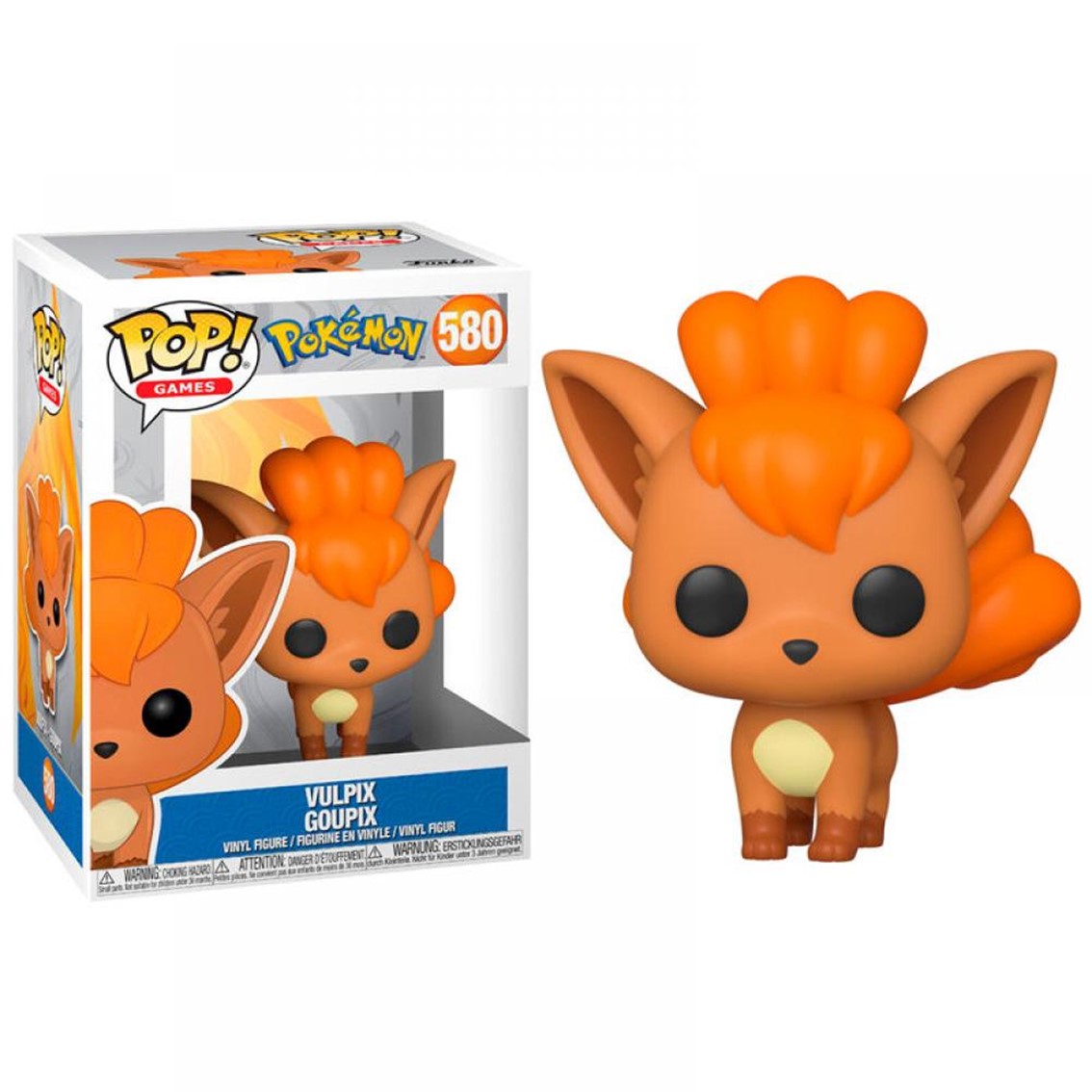 Funko Pop Pokémon: Vulpix Coleccionable de Vinilo 63256