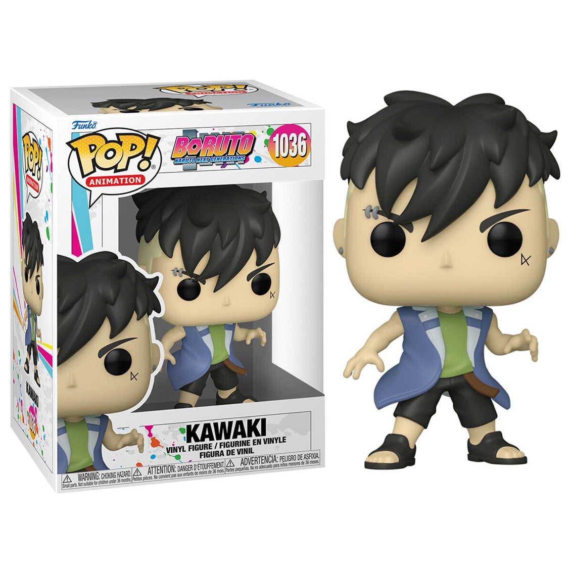 Figura de Vinilo Funko Pop Kawaki - Boruto: Naruto Next Generations 9 cm