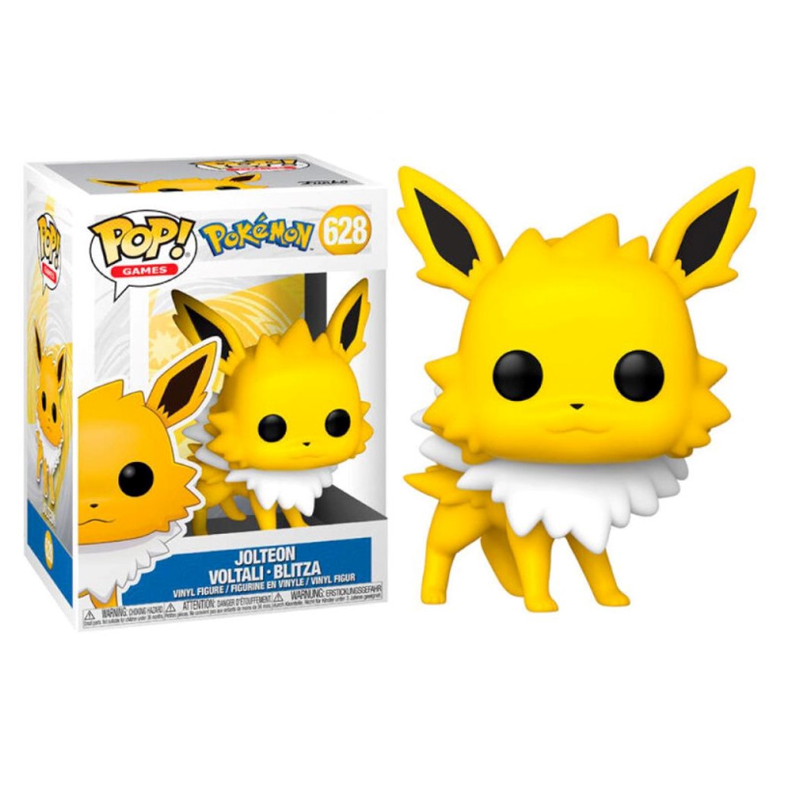 Funko Pop Pokémon Jolteon - Figura de Vinilo de 9 cm con Caja Original