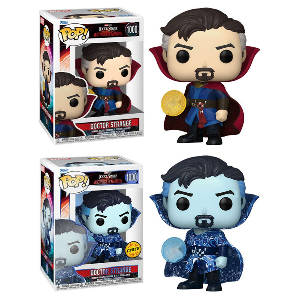 Funko Pop Doctor Strange Multiverso de la Locura - Figura de Vinilo con Opción Chase