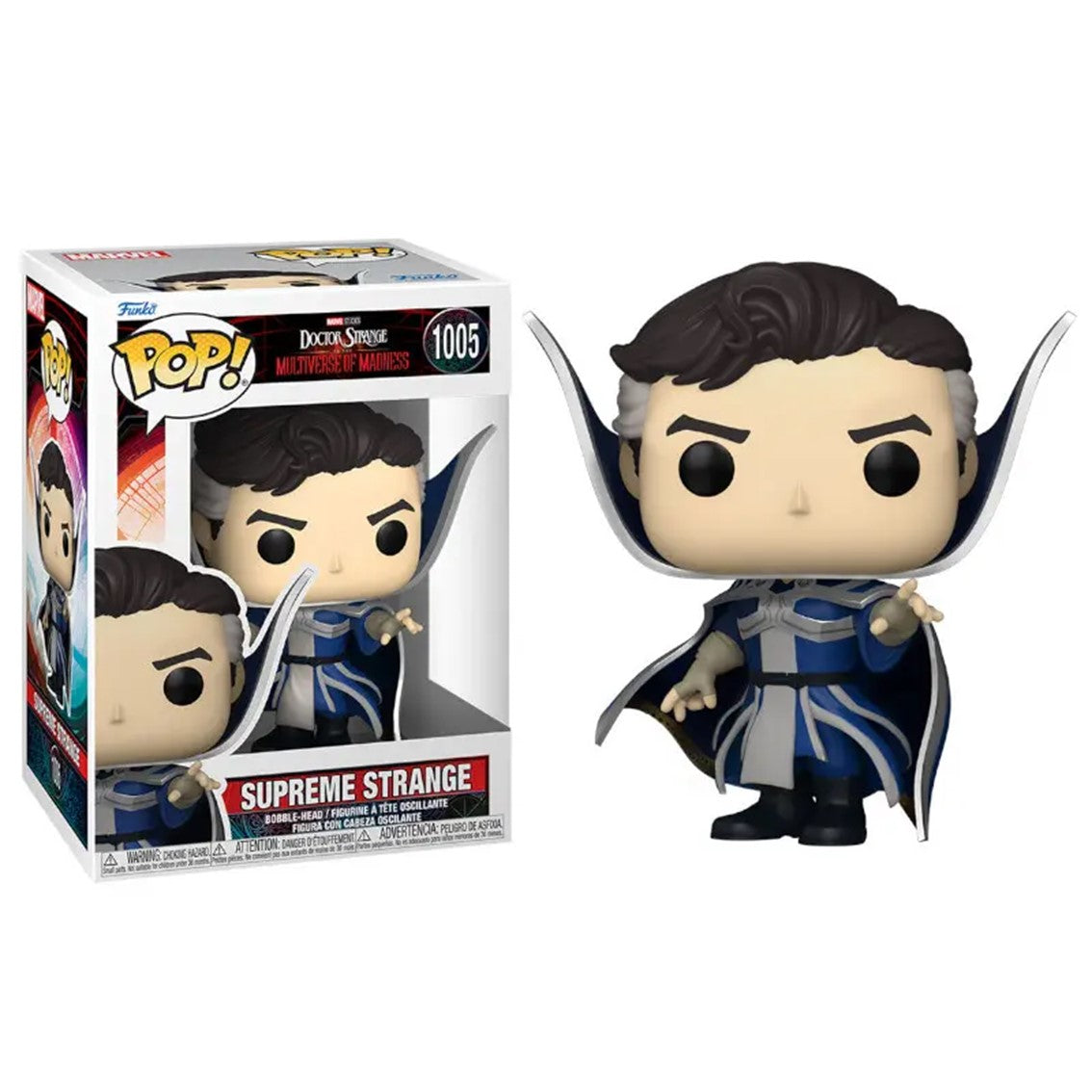 Figura de Vinilo Supreme Strange - Doctor Strange en el Multiverso de la Locura