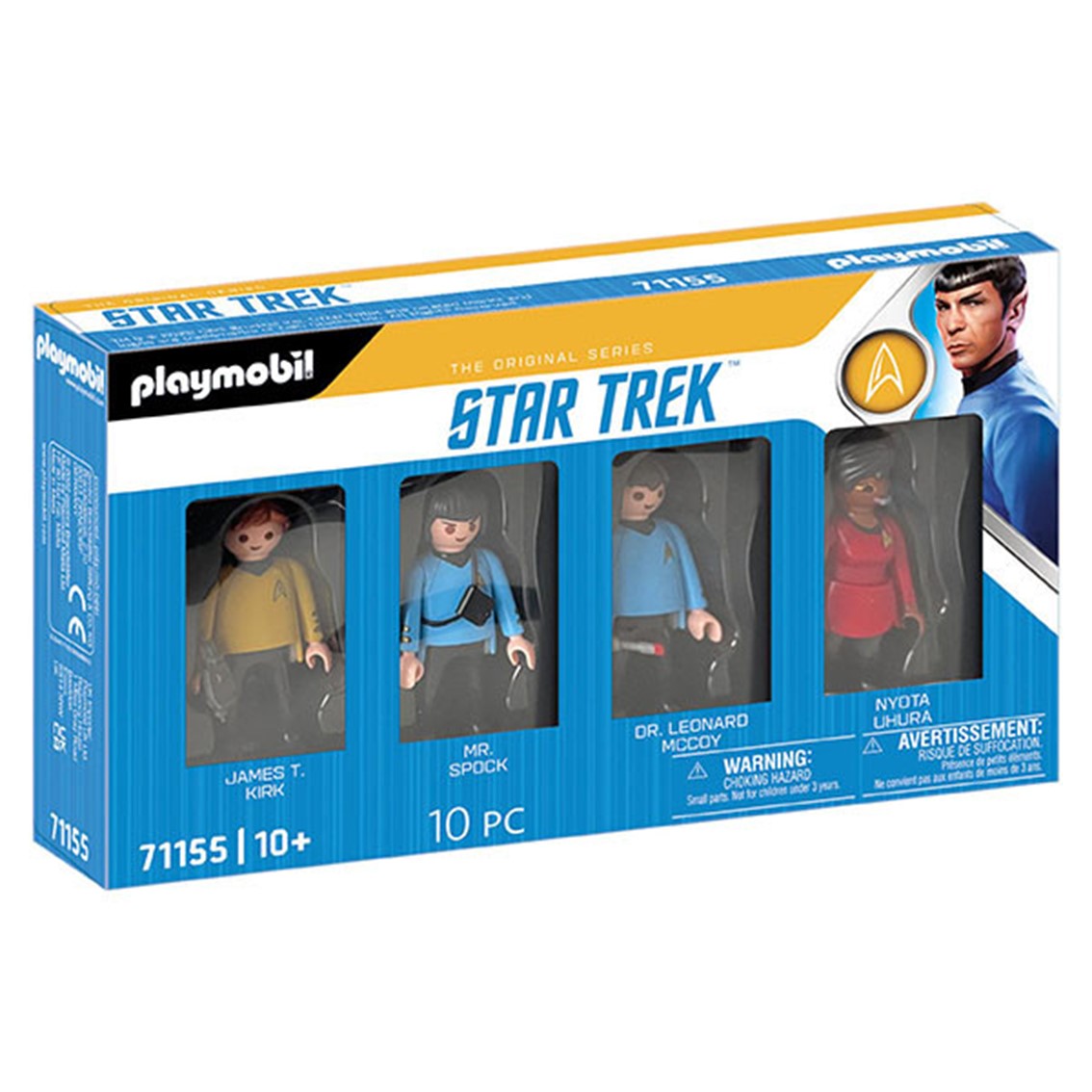 Set de Figuras Playmobil Star Trek: Capitán Kirk, Spock, Uhura y McCoy