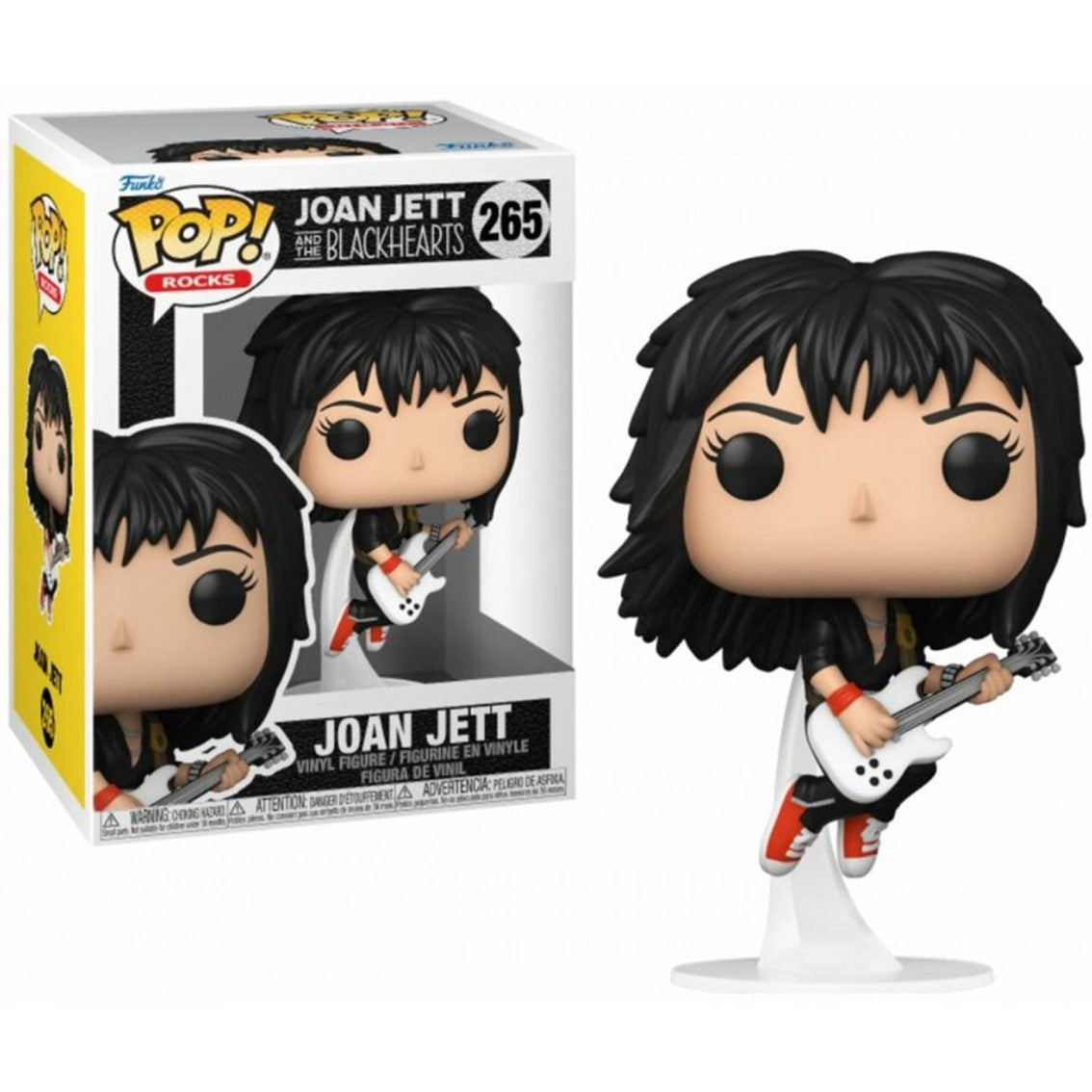 Funko Pop Joan Jett - Estrella del Rock en Vinilo (9 cm)
