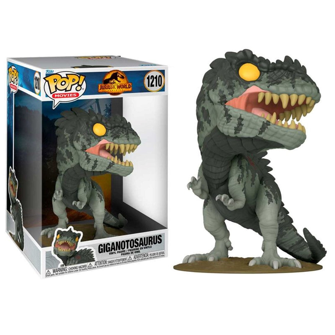 Funko Pop Jumbo Giganotosaurus Jurassic World Dominion 25 cm