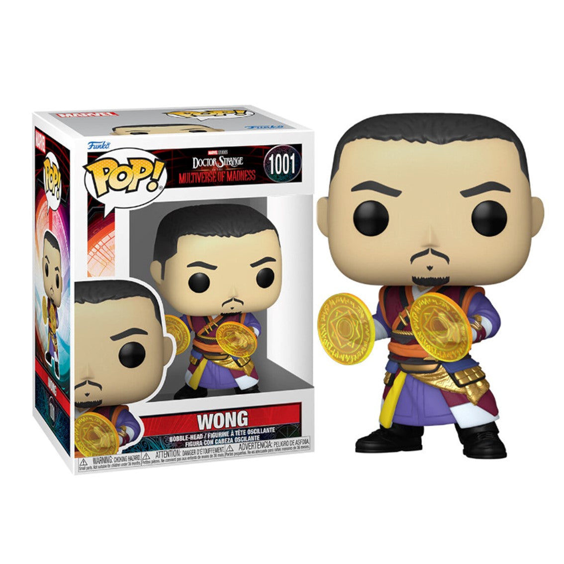 Funko Pop Wong - Doctor Strange en el Multiverso de la Locura - 9 cm