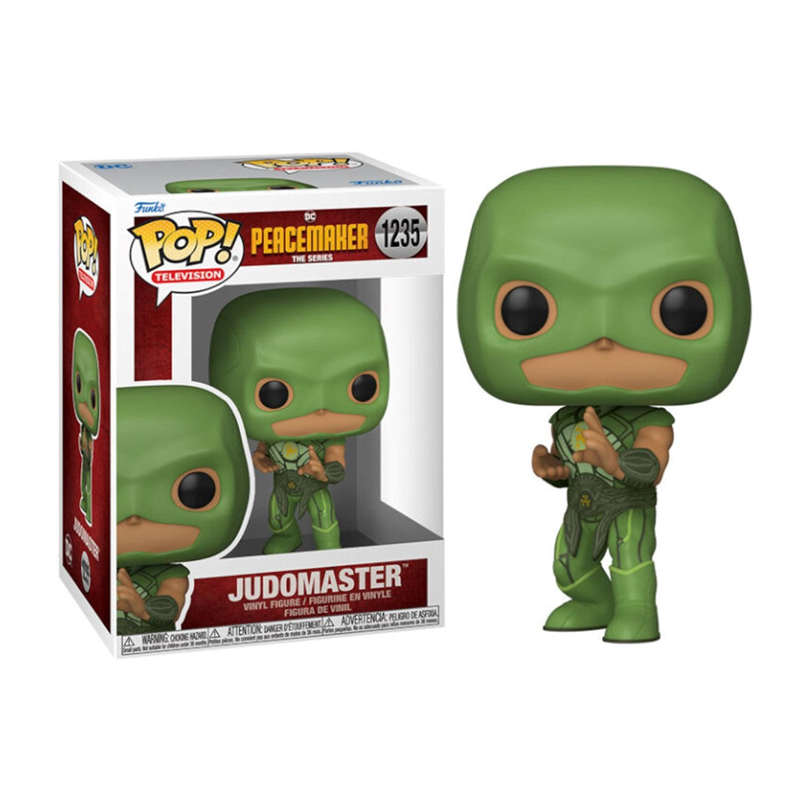 Figura de Vinilo Funko Pop DC Comics Peacemaker Judomaster 9 cm