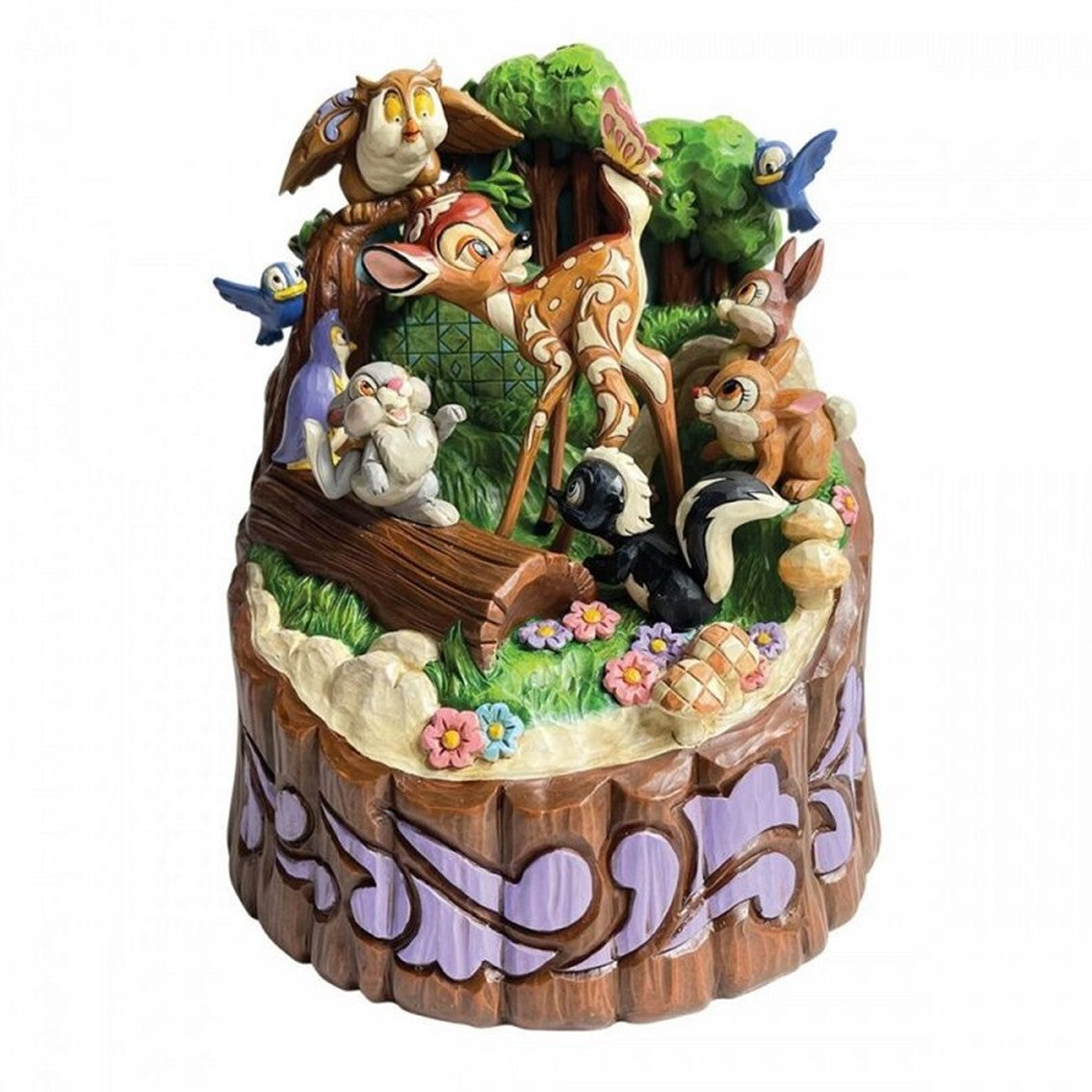 Figura Decorativa Enesco Bambi - Arte Clásico Disney en Resina