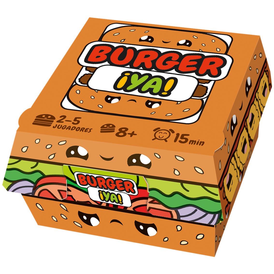 Juego de Cartas Burger ¡Ya! - Diversión Rápida para Todos