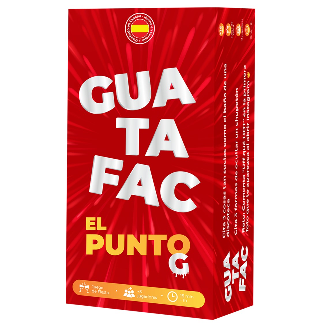 Guatafac El Punto G - Juego de Mesa para Fiestas